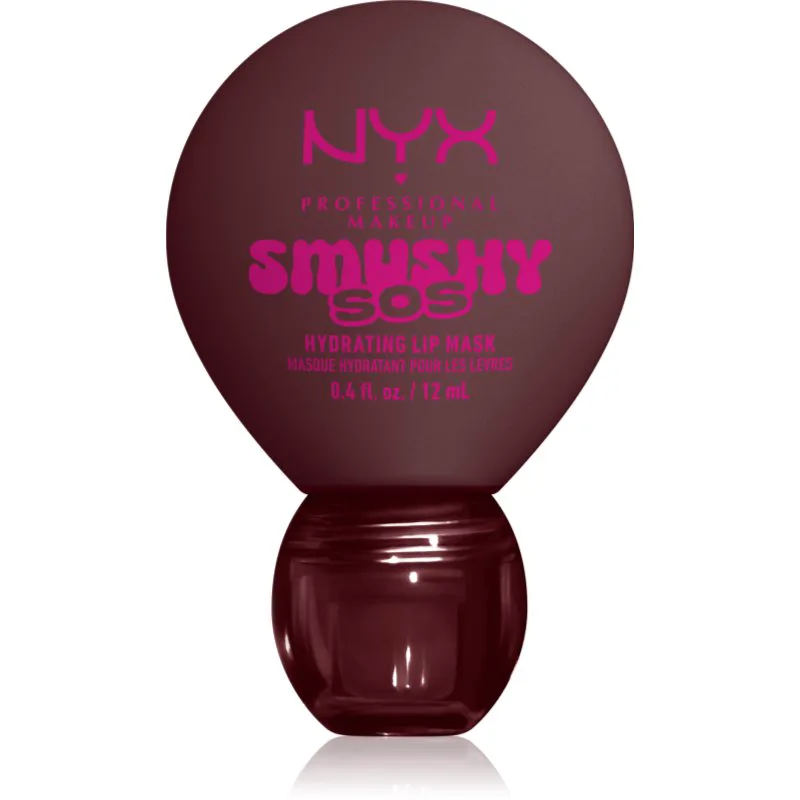 NYX Professional Makeup Smushy SOS ενυδατική μάσκα χειλιών απόχρωση 08 Coconut Calm 12 ml