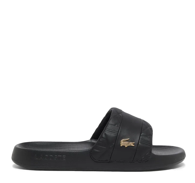 Lacoste Serve Sliders Hyp Ανδρικές Παντόφλες 51CMA0027-1V7 Μαύρο