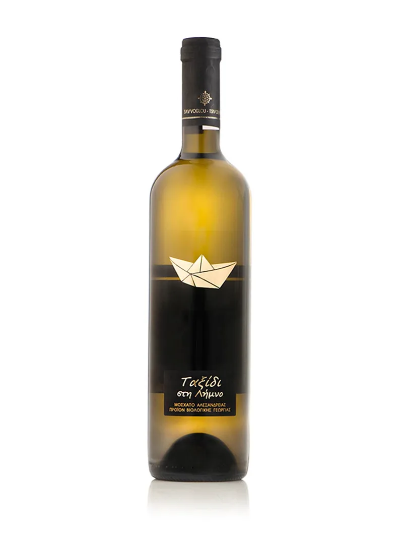 «Ταξίδι στη Λήμνο» Π.Ο.Π. Λήμνος "Limnos Organic Wines" βιολογικός λευκός οίνος 750ml>