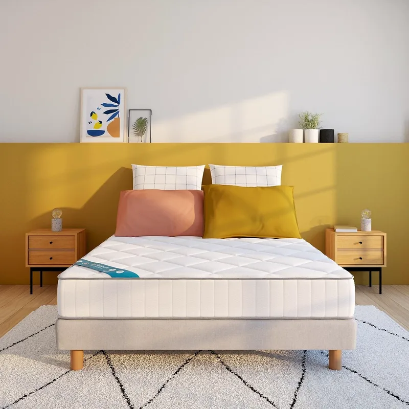 Μέτρια σκληρό στρώμα latex 15 εκ. 3 ζωνών 80x190 cm