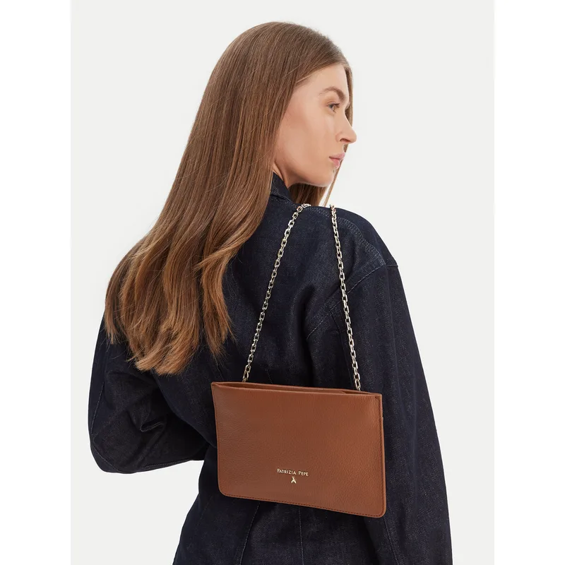 Τσάντα Patrizia Pepe 8B0335/L001-B111 Καφέ