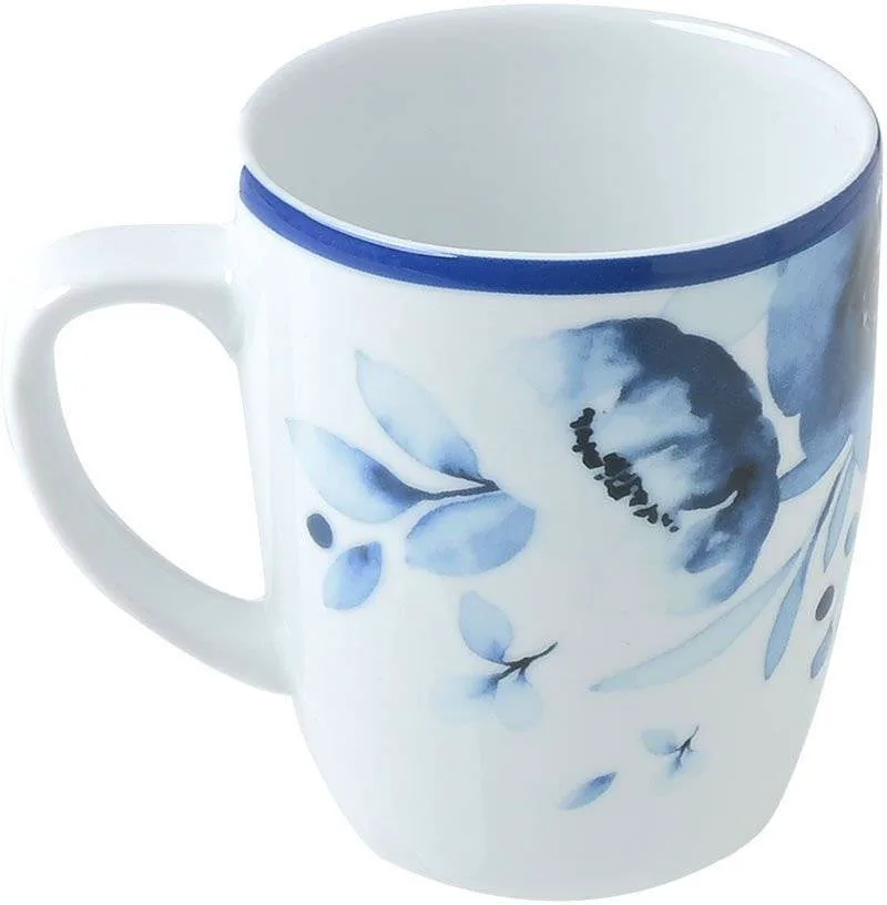 ΚΟΥΠΑ ΚΑΦΕ BLUE ROSE ΠΟΡΣΕΛΑΝΙΝΗ (330ML)