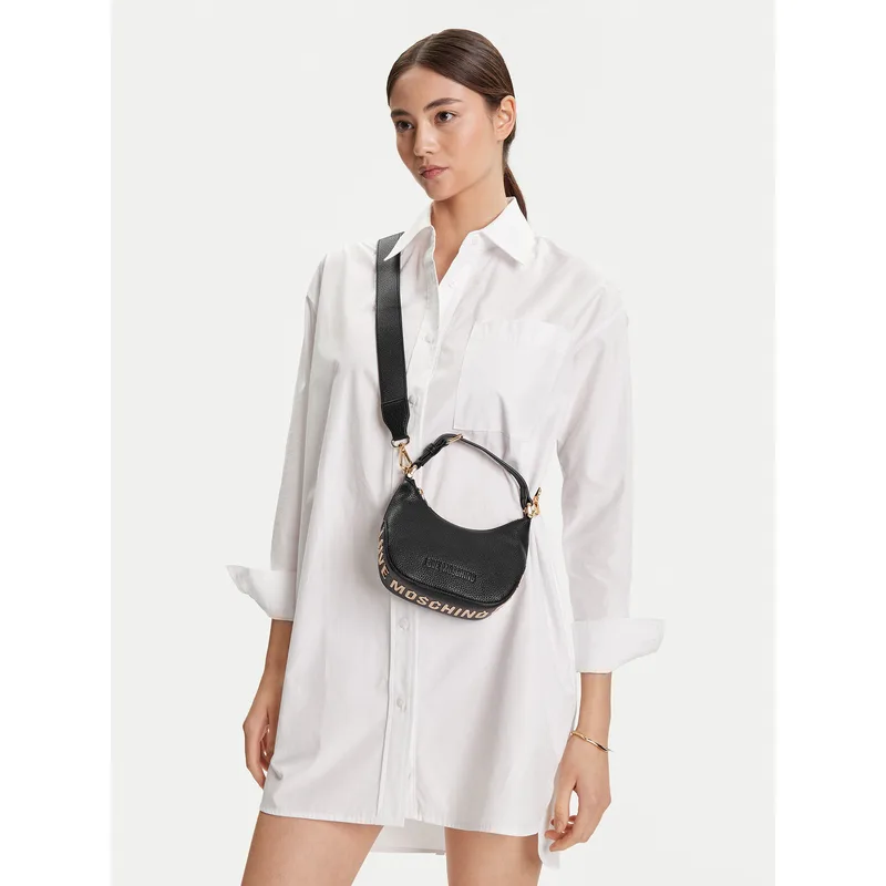 Τσάντα LOVE MOSCHINO JC4019PP1NLT0000 Μαύρο