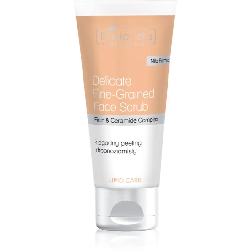 Bielenda Professional Lipid Care Delicate Fine-Grained Face Scrub κρεμώδης απολέπιση με κηραμίδια 150 ml