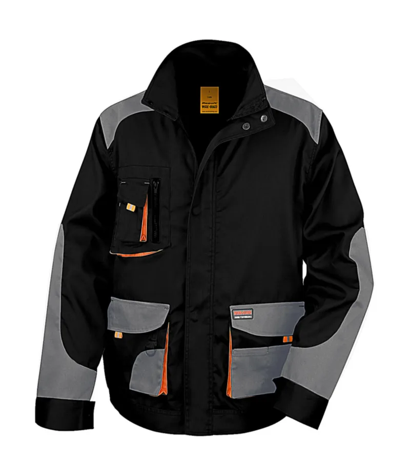 Μπουφάν Ασφαλείας LITE Result R316X Black/Grey/Orange
