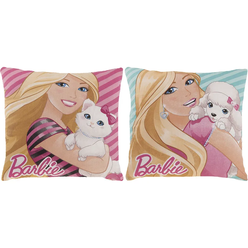 Διακοσμητικό Μαξιλάρι 40x40 Dimcol 08 Barbie 40x40