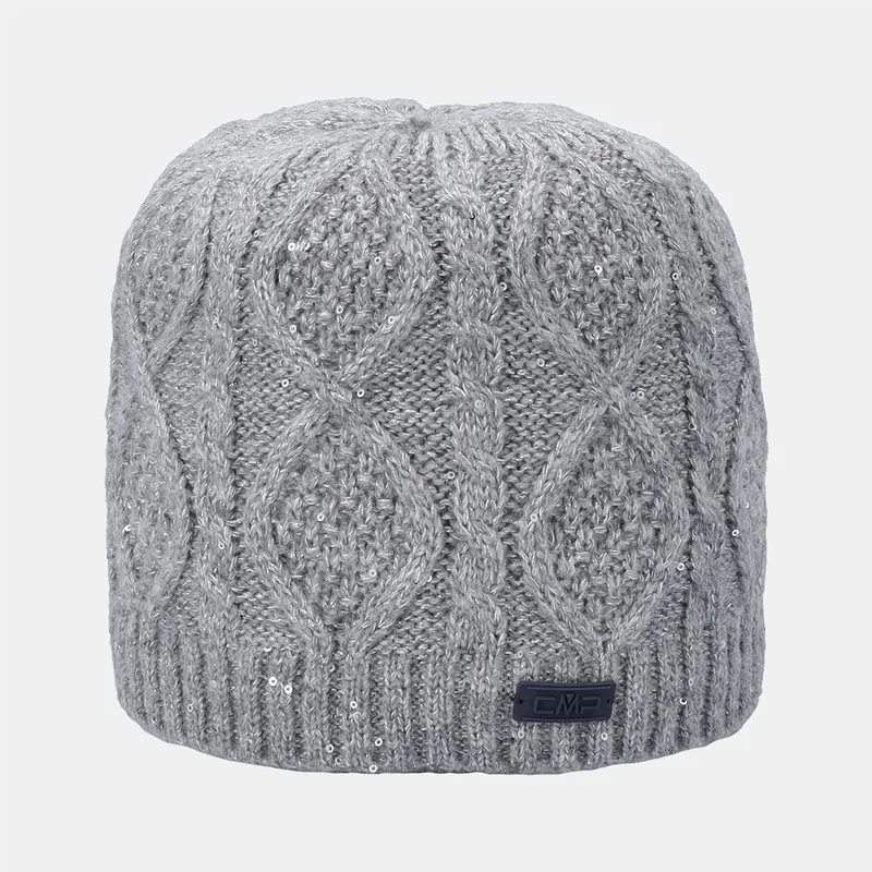 CMP WOMAN KNITTED BEANIE ΓΚΡΙ