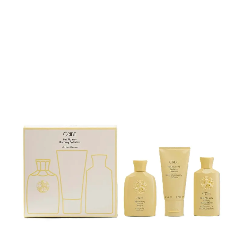 Oribe Hair Alchemy Discovery Collection (Shampoo 75ml, Conditioner 50ml & Serum 75ml)