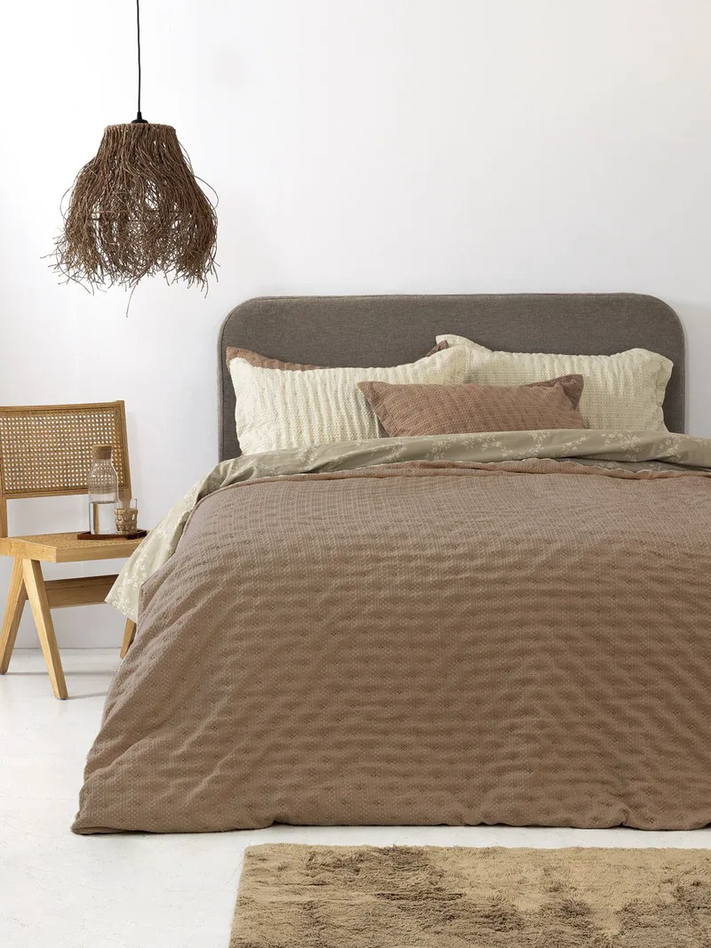Κουβερλί Υπέρδιπλο Palamaiki Tot Moka 220x240