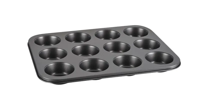 Δίσκος Muffin 12 Θέσεων Αντικολλητικός 34x26,5x3εκ. Veltihome - VELTIHOME - 419407