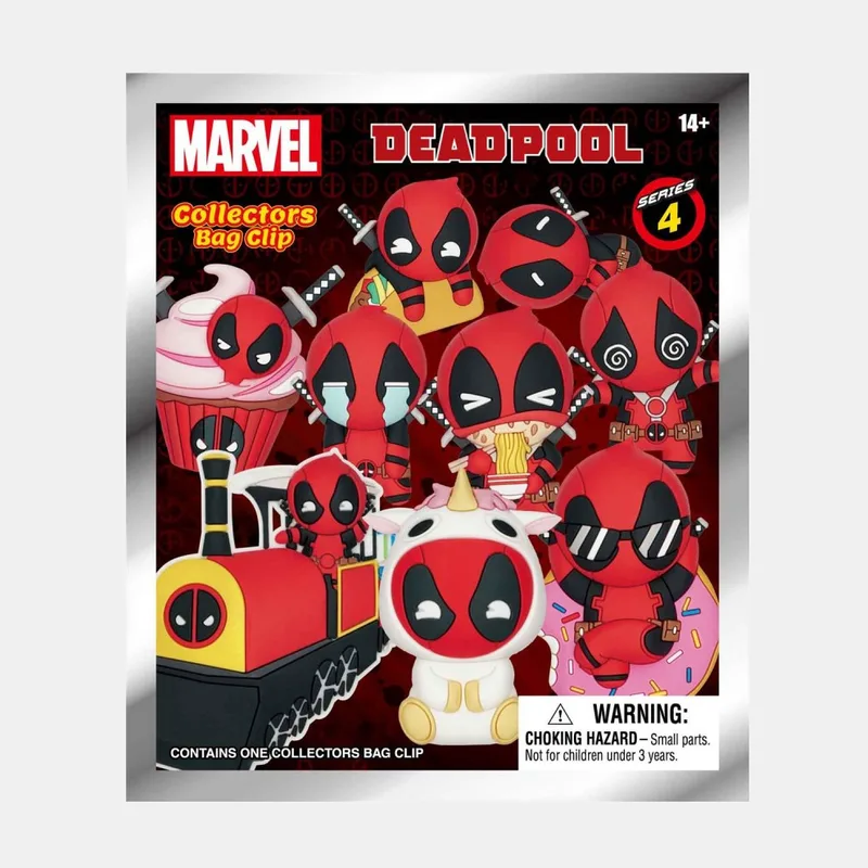 Monogram Marvel: Deadpool 3D Φιγούρες Bag Clip Μπρελόκ (9000253272_1523)