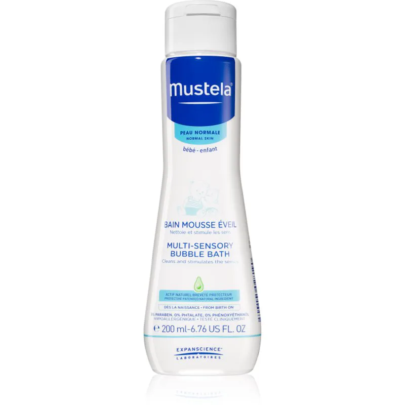 Mustela Bébé Bain αφρόλουτρο μπάνιου για παιδιά 200 ml