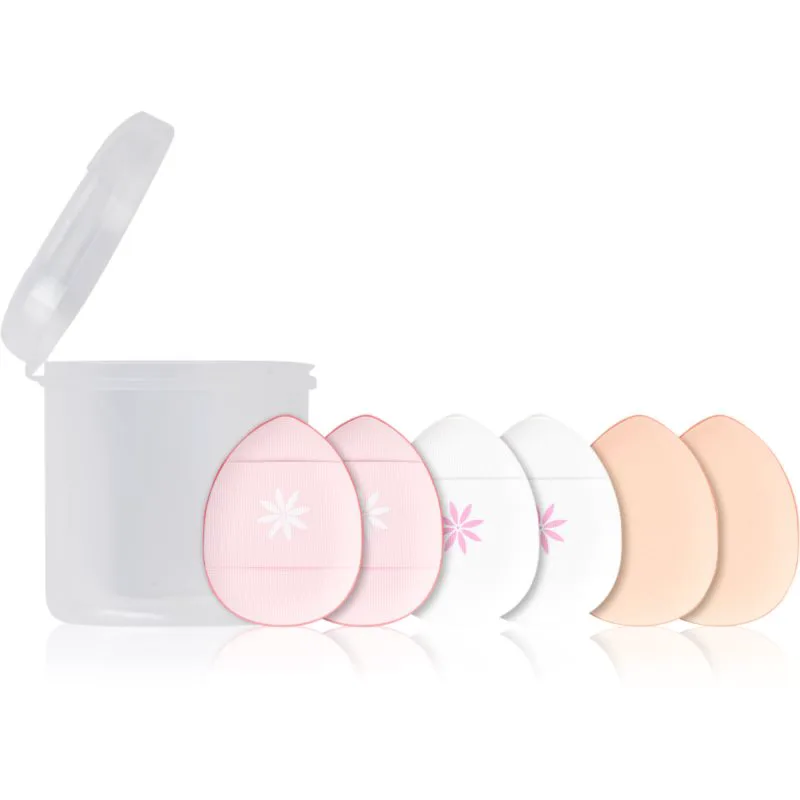 Brushworks Mini Pillow Puffs επιθέματα αφαίρεσης μακιγιάζ για το πρόσωπο