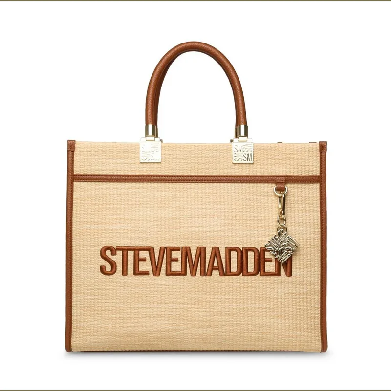 Γυναικεία Τσάντα Χειρός 'Ώμου Steve Madden Brichess 13002438 Natural Tote