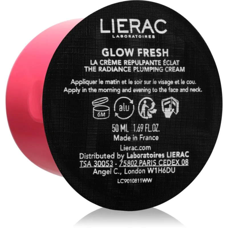 Lierac Glow Fresh The Radiance Plumping Cream συσφικτική κρέμα προσώπου 50 ml