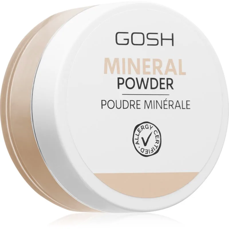 GOSH COPENHAGEN Mineral Powder μεταλλική πούδρα απόχρωση 006 Honey 8 γρ