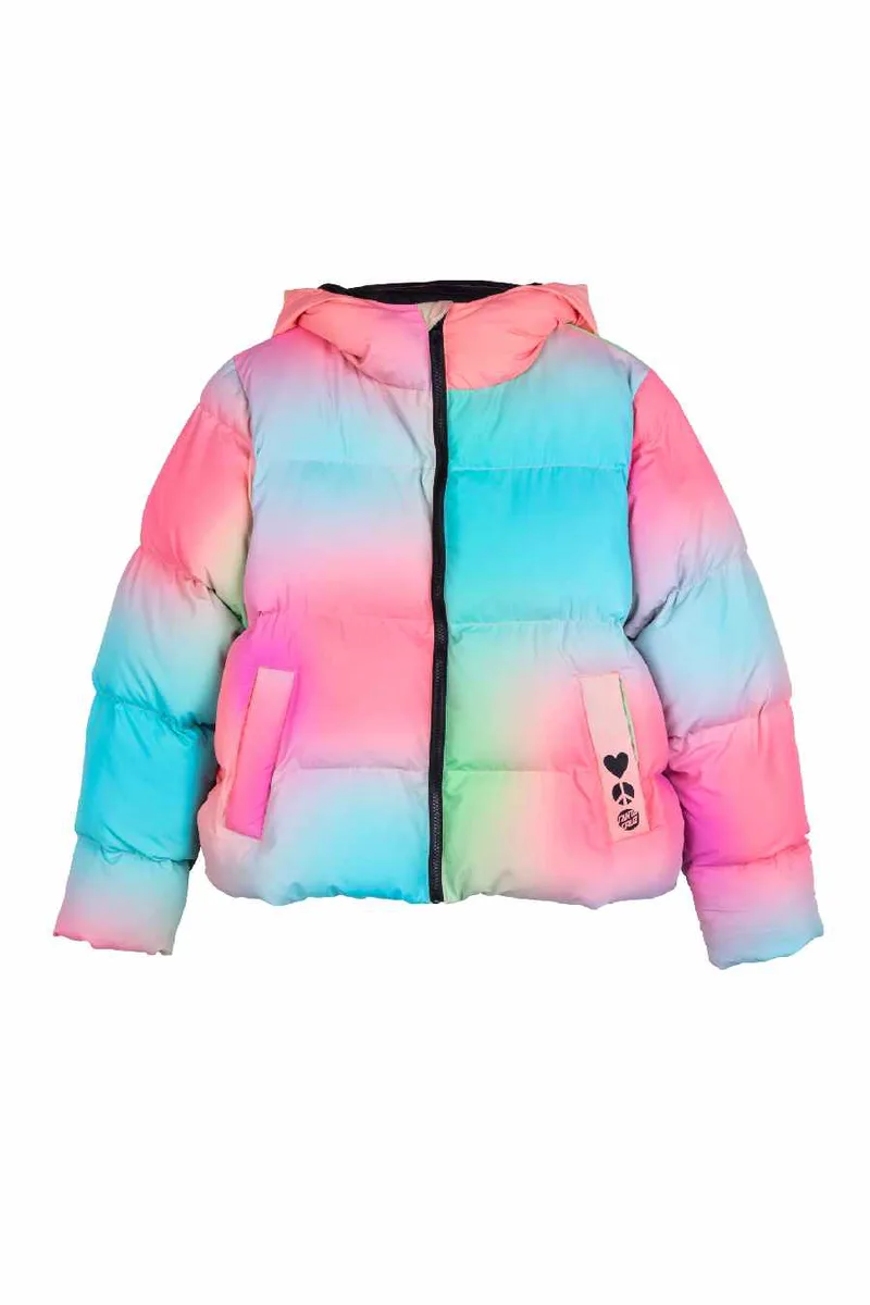 SANTA CRUZ Μπουφάν Glow Quilted Jacket - MULTI-SCA-WJA-0482-MULTI