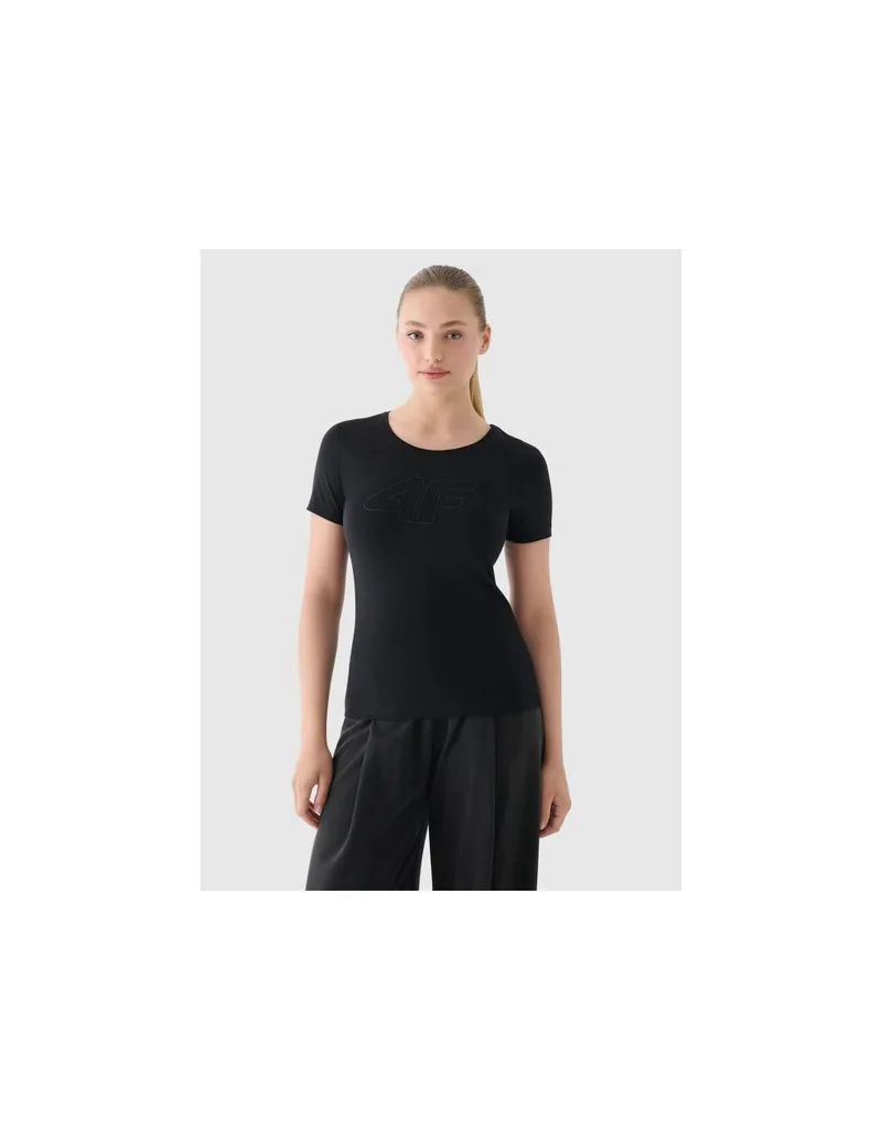 Slim Tshirt with print for women 4F 4FWMM00TTSHF184620S