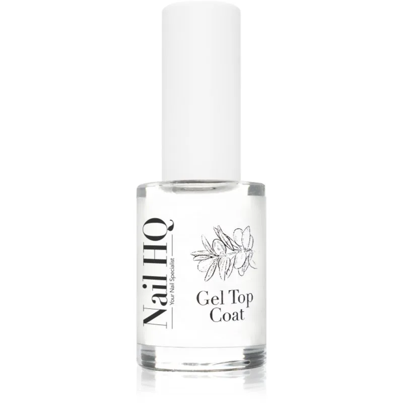 Nail HQ Gel Top Coat τοπ βερνίκι νυχιών χωρίς χρήση UV/LED λαμπτήρα 10 ml