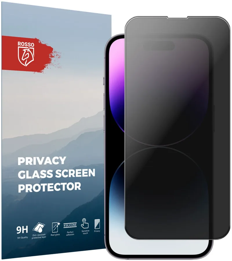 Κόκκινο Tempered Glass Privacy - Αντιχαρακτικό Γυαλί Προστασίας Απορρήτου Οθόνης Apple iPhone 14 Pro (8719246376306)