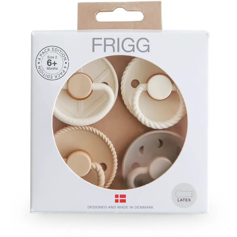 FRIGG 4 Pack Edition Size 2:6-18 months πιπίλα Crystal Sparkle