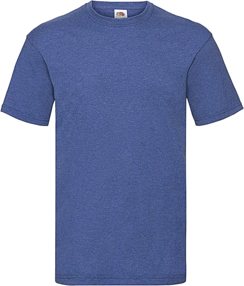 T-Shirt Valueweight Fruit of the Loom 61-036-0 Retro Heather Royal