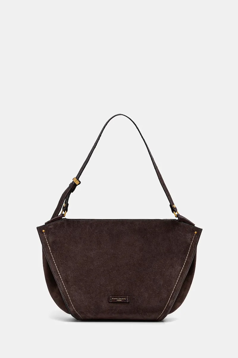 Gianni Chiarini tote γυναικεία δερμάτινη σουέτ BLOOM