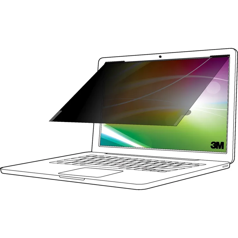 3M BP130C3E Privacy Filter 3:2 13 Bright Screen Fullsc. Laptop