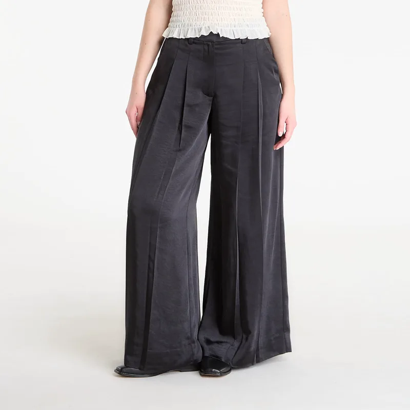 Παντελόνια AllSaints Poppy Satin Trouser Black 28