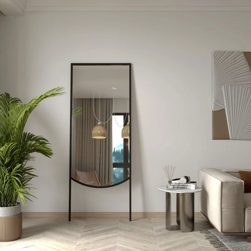 Καθρέπτης Δαπέδου Econo - Black 985Etr1118 (70x180 cm)