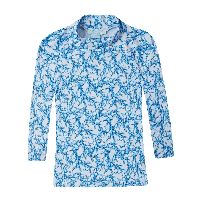 GIRL'S RASHGUARD LILIES