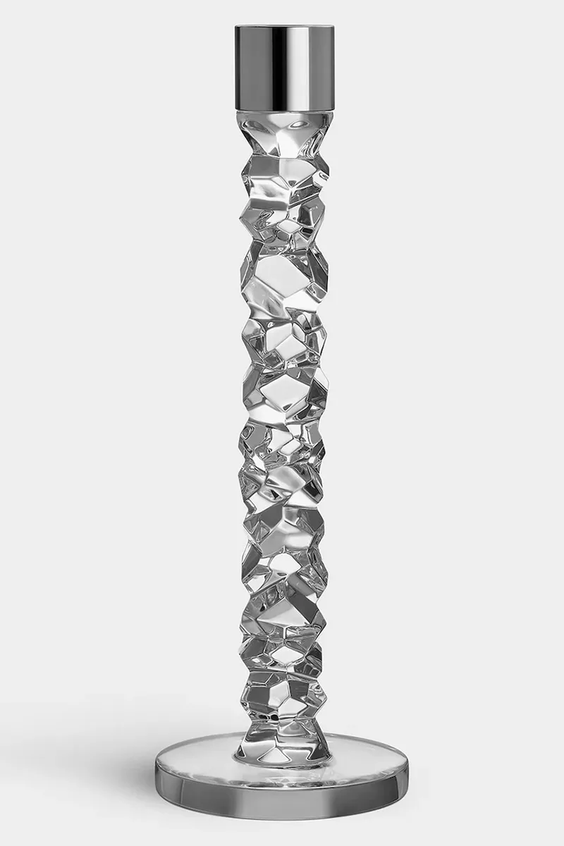 Διακοσμητικό κηροπήγιο Orrefors Carat 29,7 cm