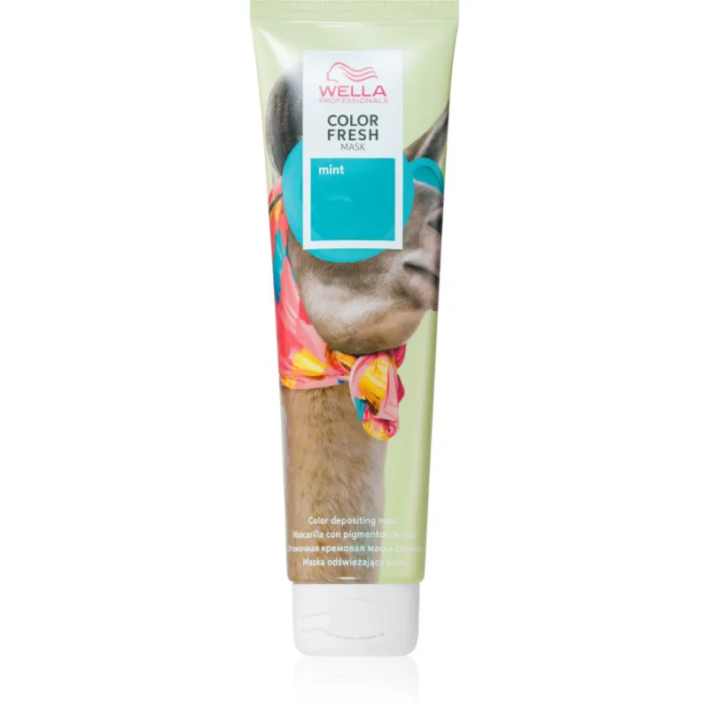 Wella Professionals Color Fresh Μάσκα με τεχνολογία intense bonding color απόχρωση Mint 150 ml