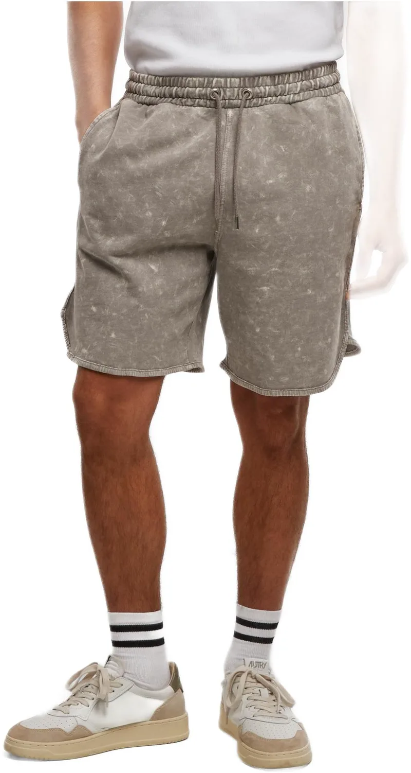 Washed Piped Shorts Urban Classics TB7345-17822 steelgrey