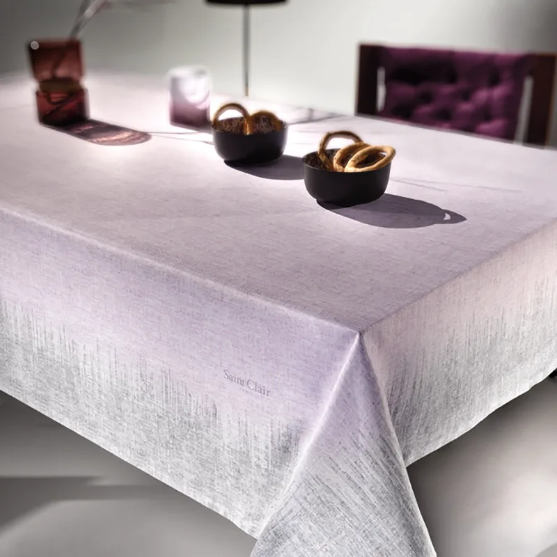 Τραπεζομάντηλο 145X180 Saint Clair 1021 Lilac Silver