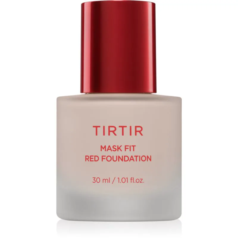 TIRTIR Mask Fit Red Foundation λαμπρυντικό ρευστό μεικ απ με ενυδατικό αποτέλεσμα απόχρωση 10C Shell 30 ml