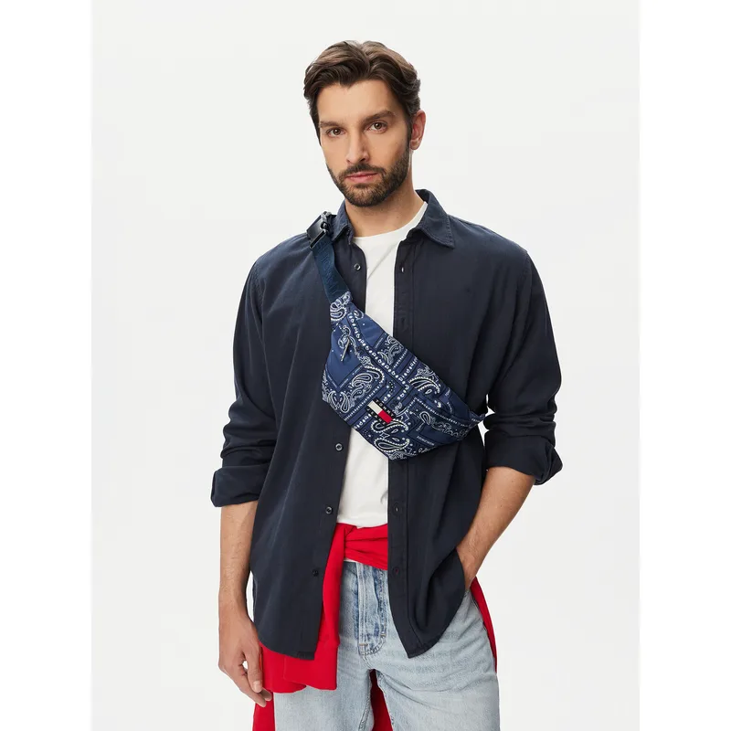 Τσαντάκι Μέσης Tommy Jeans Tjm Ess Daily Bandana Bumbag AM0AM14350 Μπλε