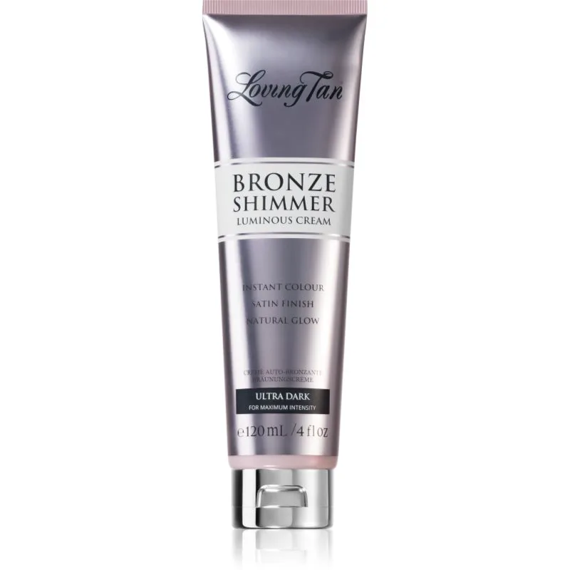 Loving Tan Bronze Shimmer κρέμα αυτομαυρίσματος απόχρωση Ultra Dark 120 ml