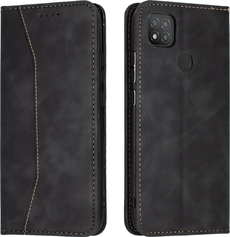 Bodycell Θήκη - Πορτοφόλι Xiaomi Redmi 9C - Black (5206015059353)