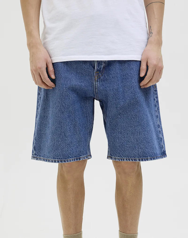 JACK&JONES JJIALEX JJCLASSIC SHORTS AM 300 SN 12269532-Blue DenimSBD 301 DenimBlue