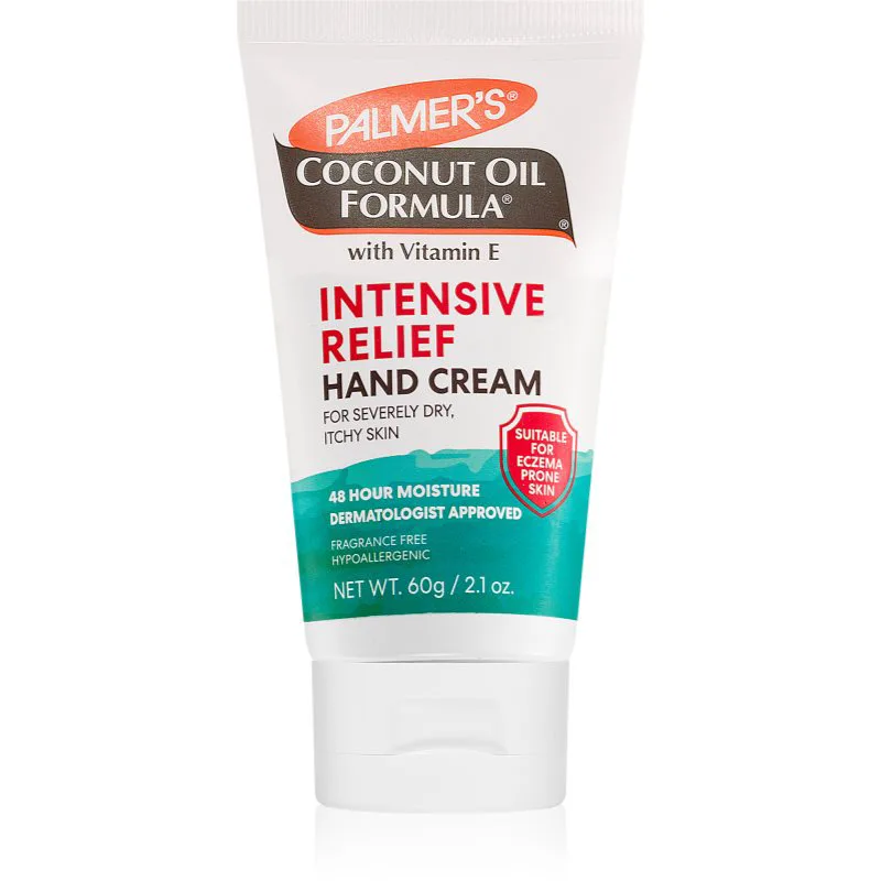 Palmer’s Coconut Oil Formula Intensive Relief ενυδατική κρέμα για τα χέρια για ξηρό και εκζεματικό δέρμα 60 γρ