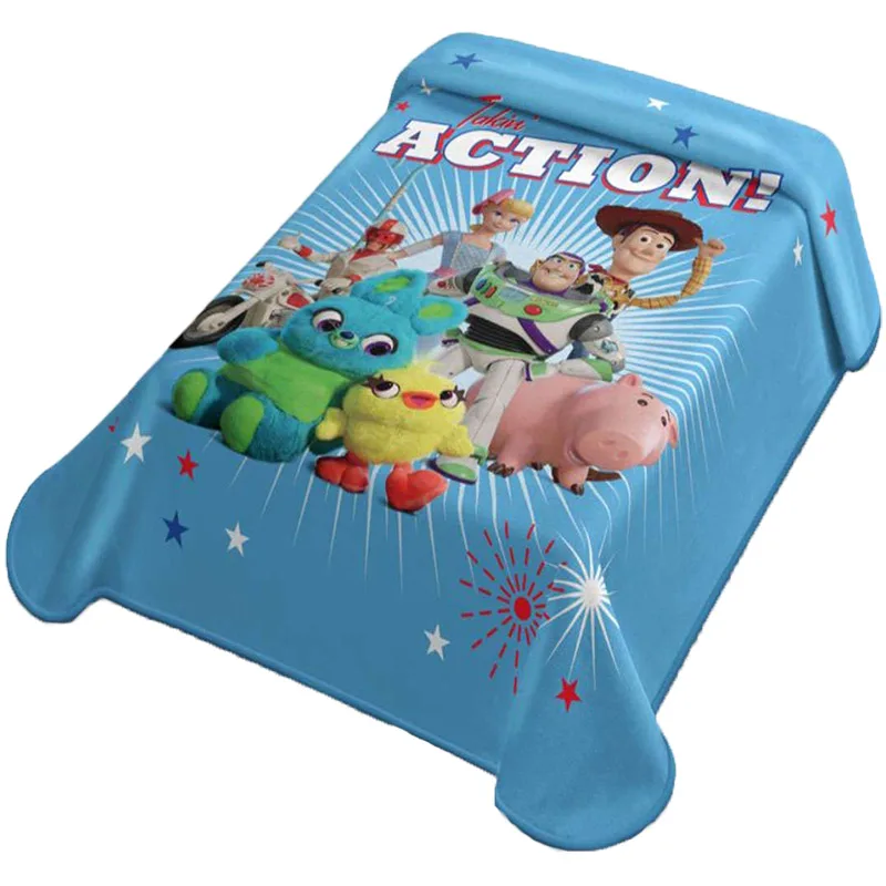 Κουβέρτα Βελουτέ Μονή 160x220 Belpla Disney Toy Story 160x220