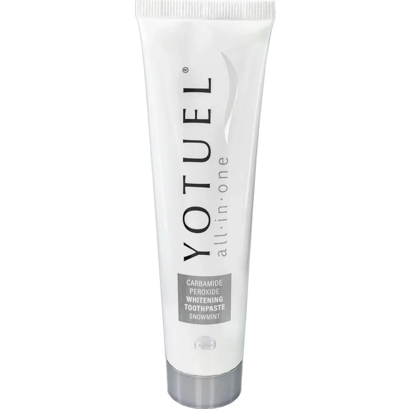 Yotuel All In One Snowmint Whitening Toothpaste Φθοριούχος Οδοντόκρεμα που Λευκαίνει τα Δόντια & Προστατεύει το Σμάλτο με Γεύση Μέντας 75ml