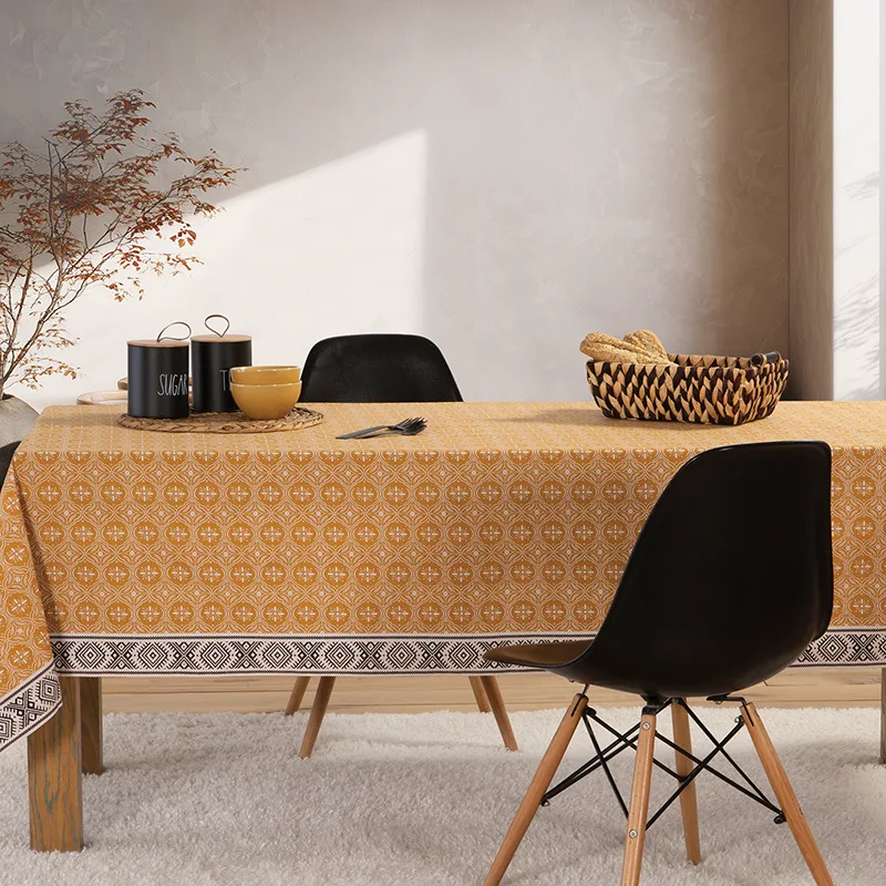 Αλέκιαστο Τραπεζομάντηλο 140X180 Nef Nef Jeneria Mustard (140x180)
