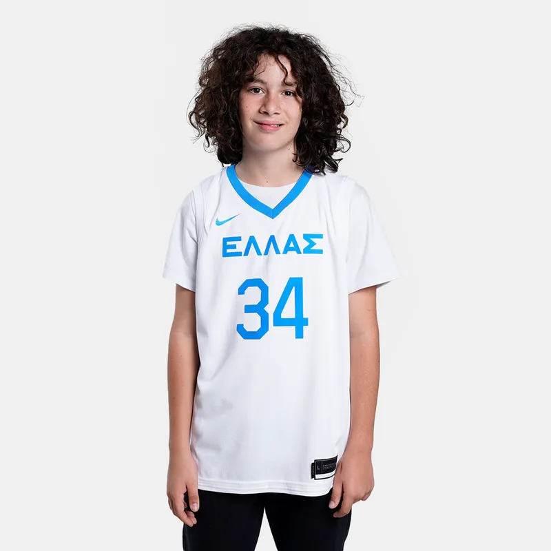 Nike Εθνική Ελλάδος Giannis Antetokounmpo Παιδική Μπασκετική Φανέλα (9000165785_73045)