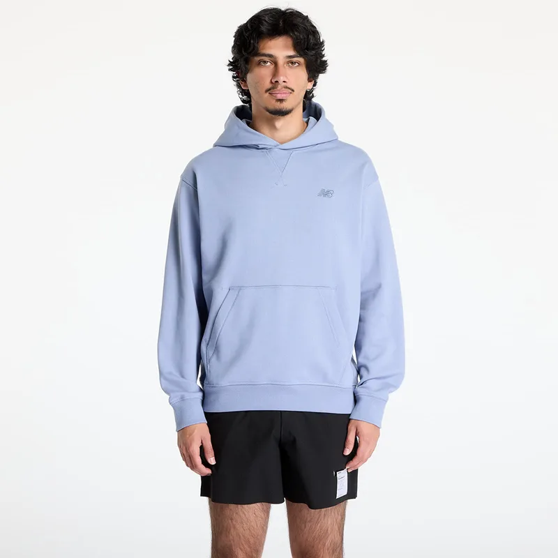 Φούτερ New Balance Athletics French Terry Crew Hoodie Dusk Shower XL