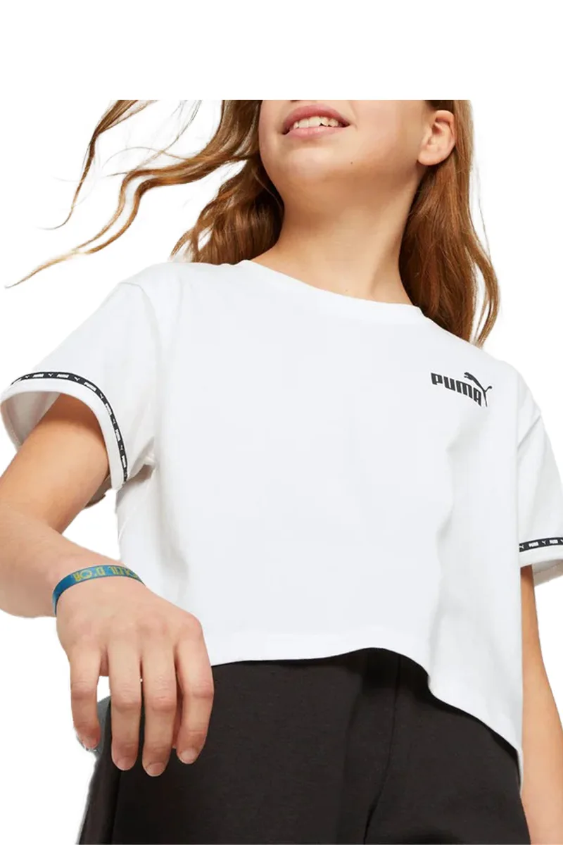 Μπλούζα Κοντομάνικη Puma Power Tape 673544-02 Κορίτσι
