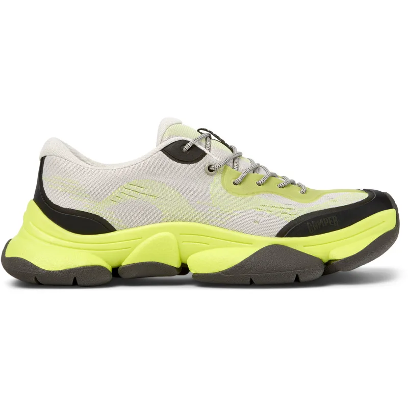 CAMPER Karst 2 - Casual παπούτσια Για Ανδρικα - Μπεζ,Πράσινο, Μέγεθος 39, Cotton fabric