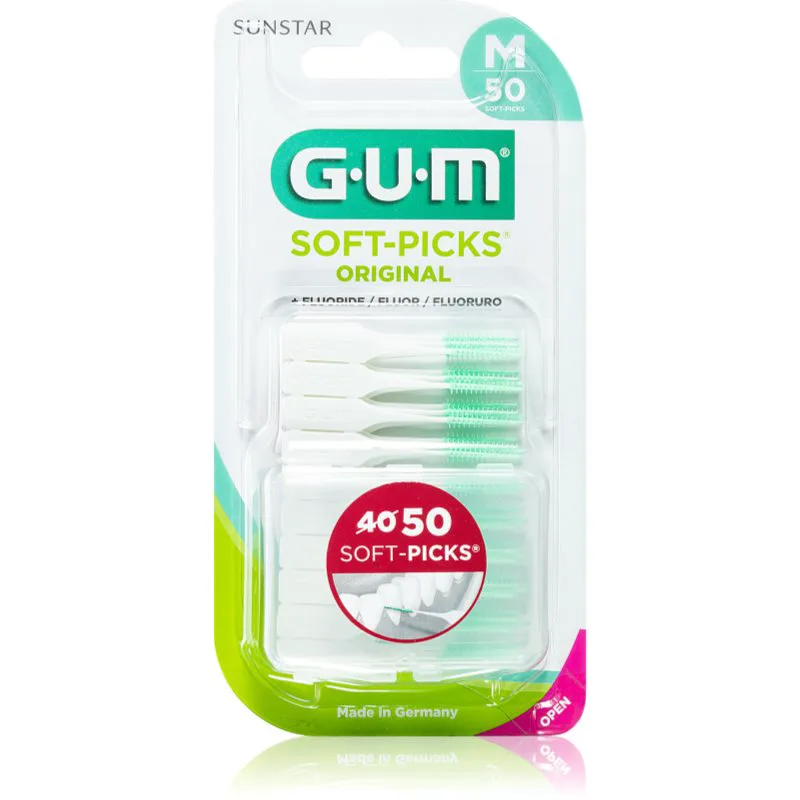 G.U.M Soft-Picks Original οδοντικές οδοντογλυφίδες μέτριο 50 τμχ