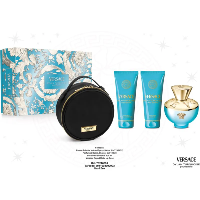 Versace Dylan Turquoise Pour Femme σετ δώρου για γυναίκες